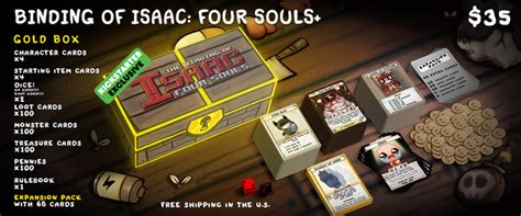 Find deals on products in toys & games on amazon. The Binding of Isaac: Four Souls - From Bytes to Cardboard | Kick.Agency