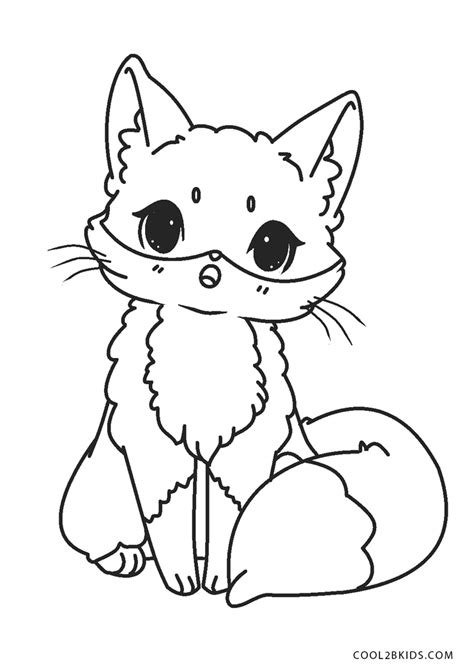 Coloriages - Renard - Coloriages Gratuits à Imprimer