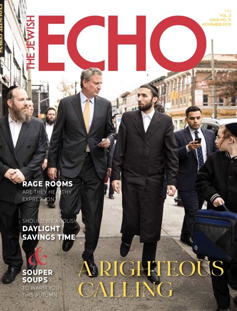 Jewish Echo Magazine November 2019 Issue Jccmp