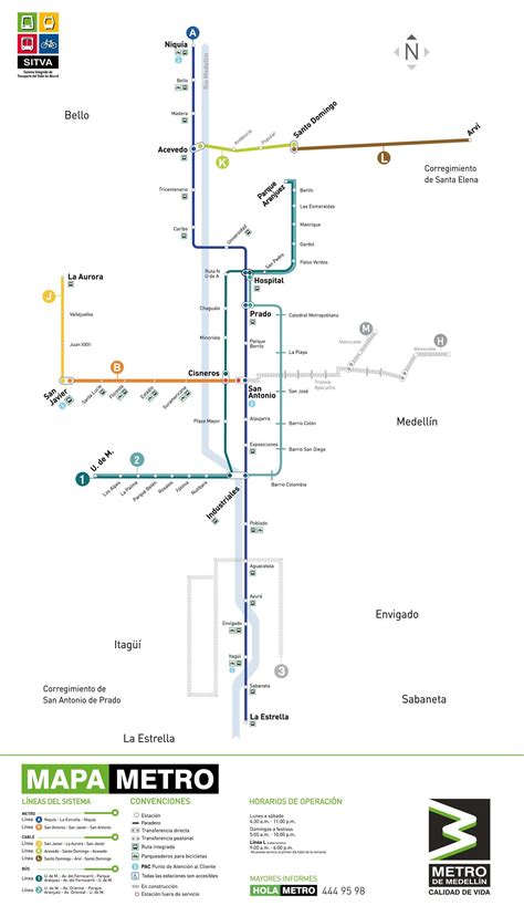 Metro De Medellin Mapa Headlinestechnology