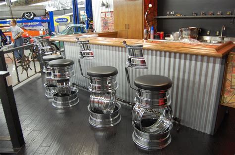 The top is the surface on which you dine and place things. Awesome Stuff Made Out Of Car Parts
