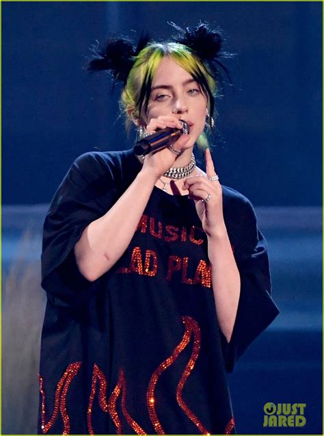 Billie Eilish Responds To Fans Making Fun Of Her Green Hair Says Shes