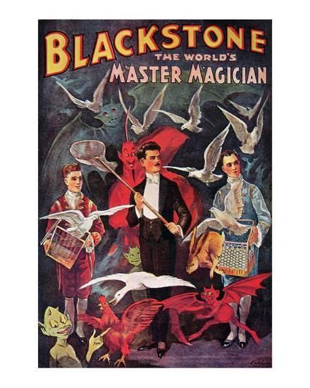 Blackstone The Worlds Master Magician 1920 Print