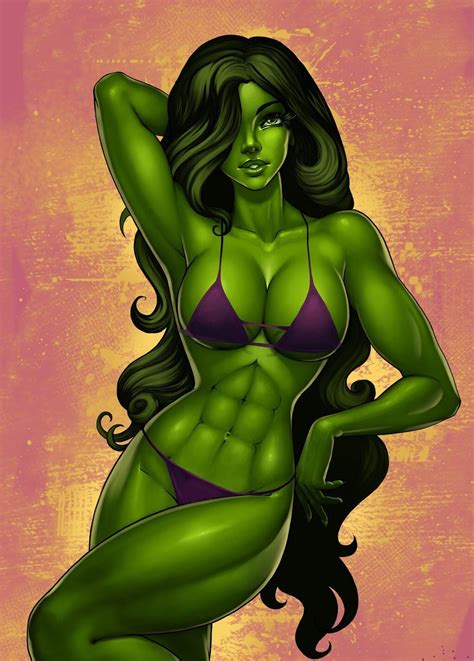 She Hulk S Sexy Bikini Pic Marvel Vs Marvel Comics Arte Dc Comics Marvel Girls Marvel Women