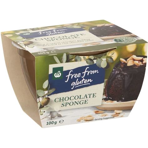 Woolworths Free From Gluten Chocolate Pudding G Gluten Free