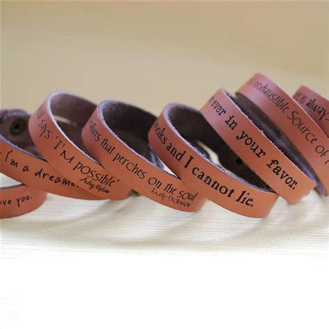 The natural feel of these leather bracelets works. Bracelet Quotes. QuotesGram