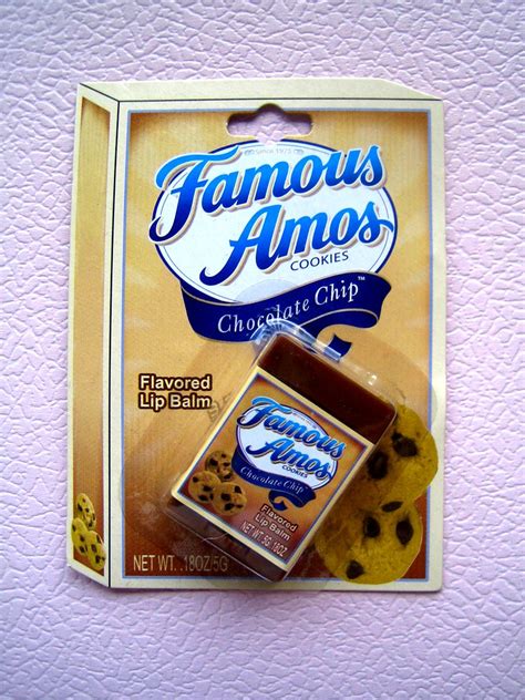 Wait for the cookies to cool down to start. Famous Amos Cookies Lip Balm | found on ebay.com | Yvonne ...