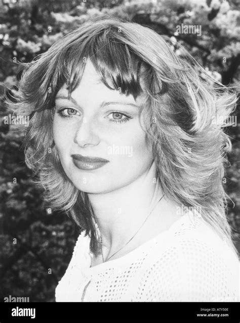 1980 Blond Girl Stock Photo Alamy