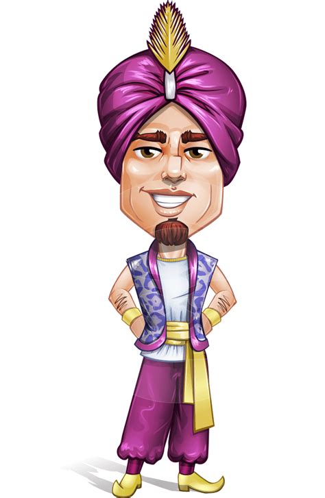 Arab Prince Cartoon Vector Character Graphicmama