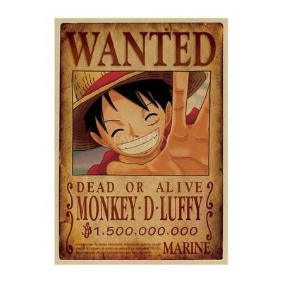 Young monkey d luffy pop art poster one piece. New Monkey D. Luffy Wanted Poster | One piece luffy, One piece anime, Monkey d luffy