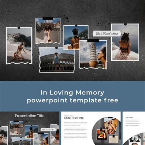 Free In Loving Memory Powerpoint Template Masterbundles