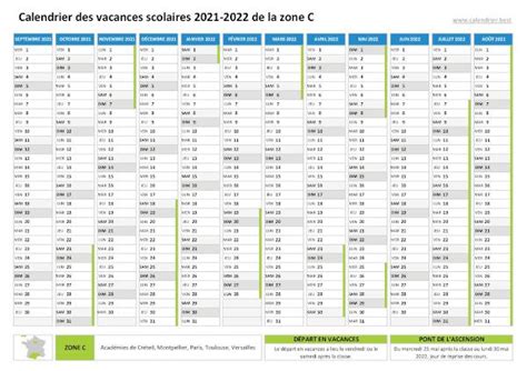 Vacances Scolaires 2021 Zone Paris Vacances Scolaires 2021 Paris