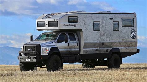 Earthroamer Xv Hd Is An Off Roading Ford F 750 Rv For 15m