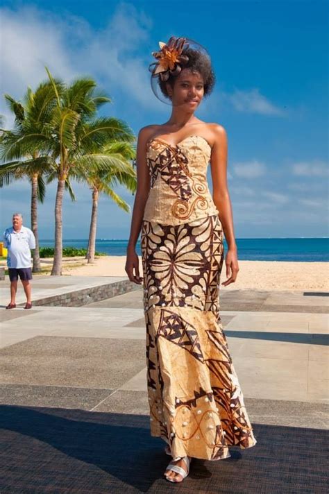 Polynesian Dress Island Fashion Fijian Clothing