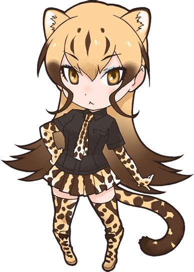 King Cheetah Cute Anime Character Cute Anime Chibi Cute Kawaii Animals