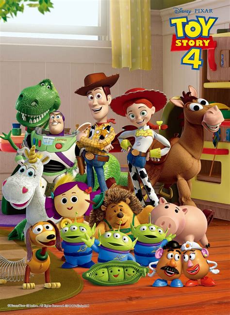 Puzzle z bajki toy story 4 zestaw zawiera aż 4 układanki klasyczne puzzle dla dzieci ilość elementów: 500 Piece Jigsaw Puzzle Disney Pixar Toy Story 4 Woody ...