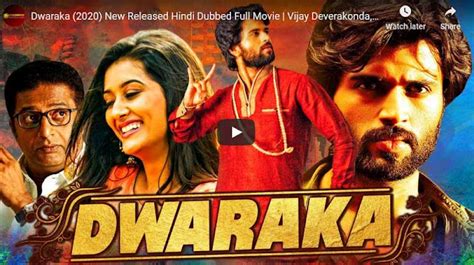Dwaraka Hindi Dubbed Released Starring Vijay Devarakonda Watch Online