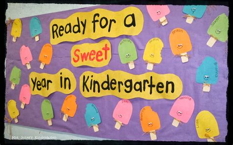 Kindergarten Back To School Bulletin Board Ideas