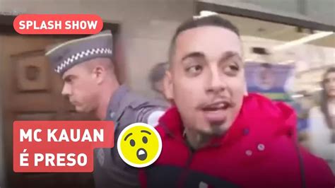 MC KAUAN é preso por TRÁFICO DE DROGAS no litoral de SÃO PAULO YouTube