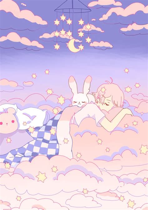 Pin By Nujood Hamad On Sleep Anime Kawaii Wallpaper Cute Drawings