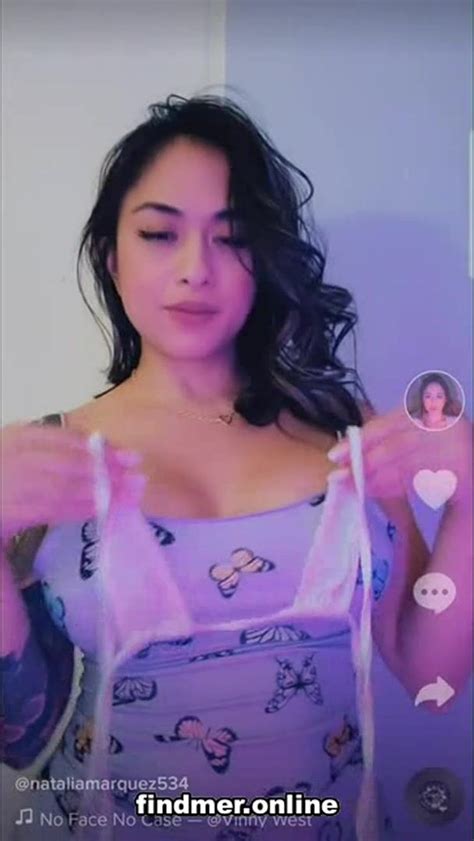 natalia marquez squeezing her boobs tiktok video tape leaked