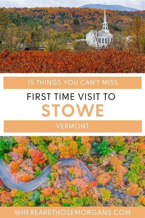 15 Best Things To Do In Stowe Vermont • Where Are Those Morgans