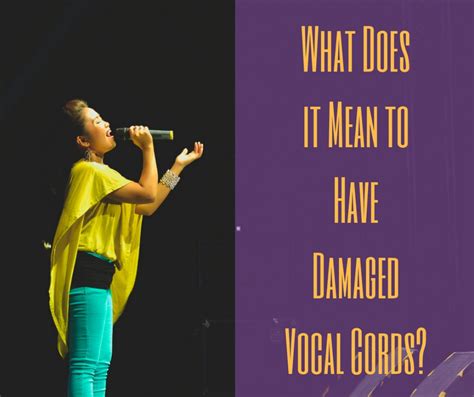 Where does mf come from? What Does it Mean to Have Damaged Vocal Cords? | HealDove