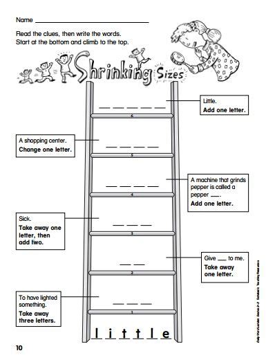 Take free online quiz for bank, ssc and government exams. Printable Word Ladders for Elementary Students. Great for extra time during LA or free time ...