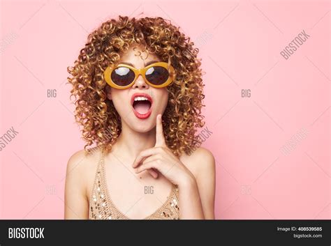 sexy model curly hair image and photo free trial bigstock
