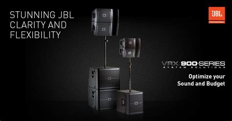 Jbl Vrx900 Series ลำโพงไลน์อาร์เรย์ Reverb Time