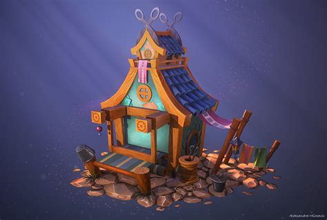 3d Stylized Artist Environment And Props — Polycount