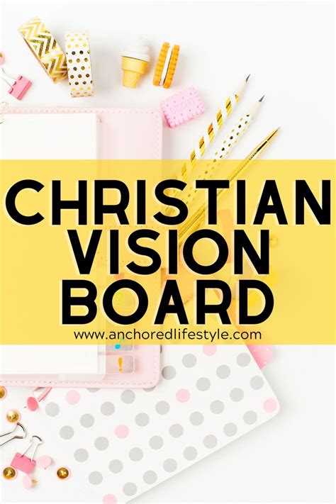 Diy Christian Vision Board Christian Vision Board Vision Board