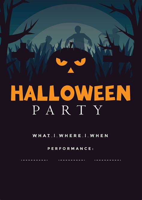 15 Best Printable Halloween Flyer Templates Pdf For Free At Printablee