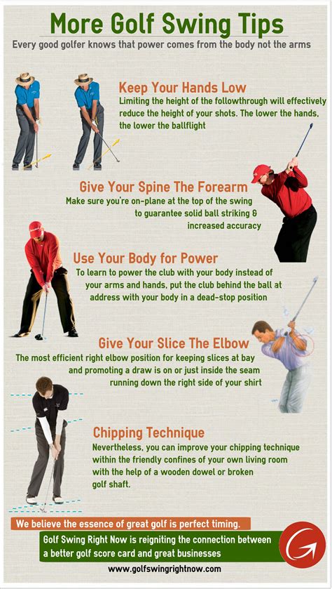 More Golf Swing Tips Visually