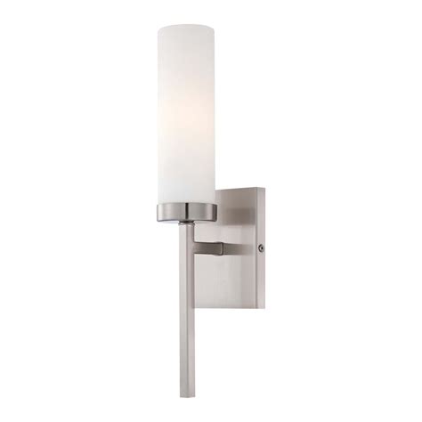 Enjoy free shipping on most stuff, even big stuff. Modern Sconce Wall Light with White Glass in Brushed ...