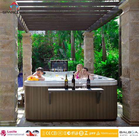 Great Value 5 6 Persons Balboa Hot Tubs With Two Lounges China Hot Tubs And Balboa Hot Tubs