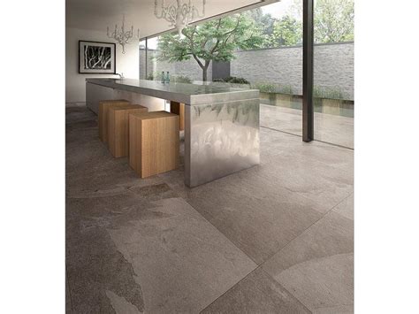 Iperceramica Effetto Ardesia Absolute Grey 75x150 Floor And Wall Tile
