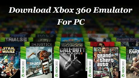 Solo para saber si es necesario un programa adicional para poder almacenarlo en una usb y si se puede descargar a una xbos360 de antemano gracias. Descargar Xbox 360 Emulator en PC / Laptop (Windows 7/8/ 10)