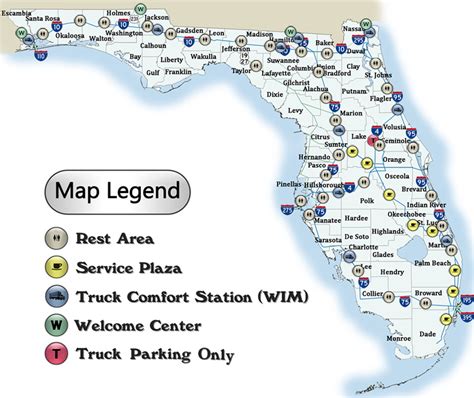 Detailed Florida Highway Map