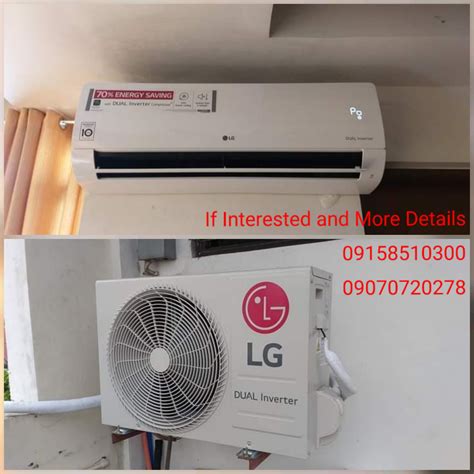 L G Hp Dual Cool Split Type Inverter Aircon Lazada Ph