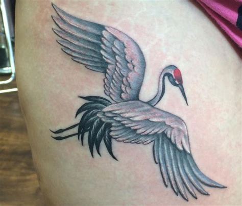 19 Stunning Crane Tattoos And Their Meanings Nexttattoos