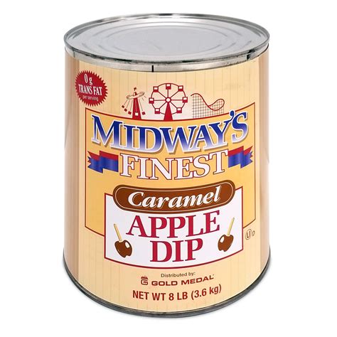 Midway Caramel Dip Can Badger Popcorn And Concession Supply Co