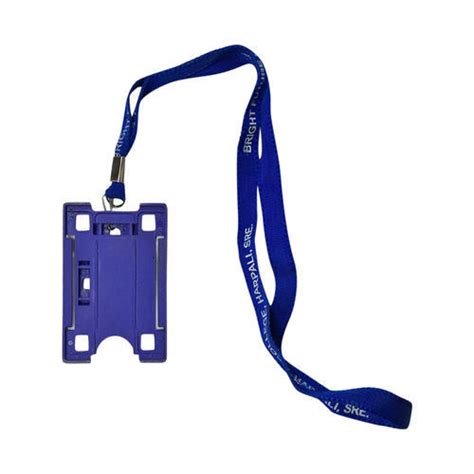 Maybe you would like to learn more about one of these? Plastic Blue Lanyard Card Holder, Rs 20 /piece, Print Zone | ID: 14900729173