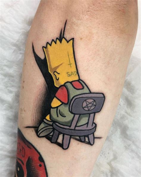 Bart Simpsons Tattoo Images Tatto Designs