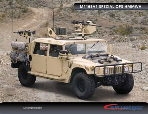 M1165a1 Special Ops Hmmwv Iaparmor Ready Am General