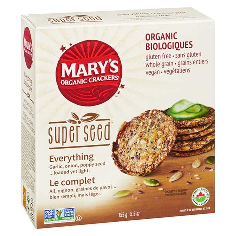 Mary S Organic Super Seed Crackers Everything Whistler Grocery