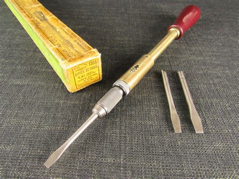 War Finish North Brothers No 130a Yankee Ratchet Screwdriver Sold