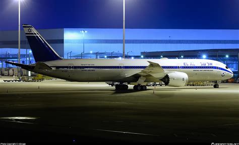 X Edf El Al Israel Airlines Boeing Dreamliner Photo By Nibrage