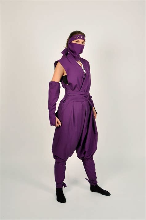 Kaede Outfit Kunoichi Female Ninja Costume Etsy