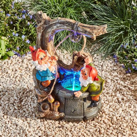 Serenity Gnome Wishing Well Water Feature Thompson And Morgan